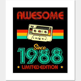 Awesome since 1988 Limited Edition Posters and Art